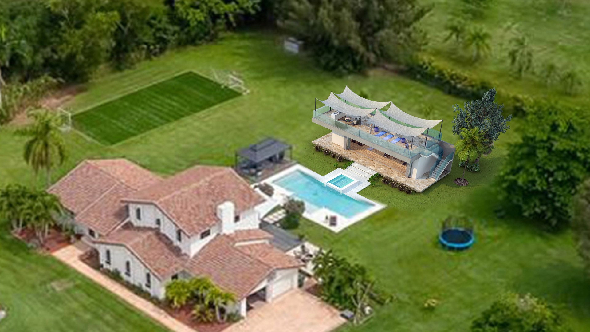 Private Residence — Pool House / Gym